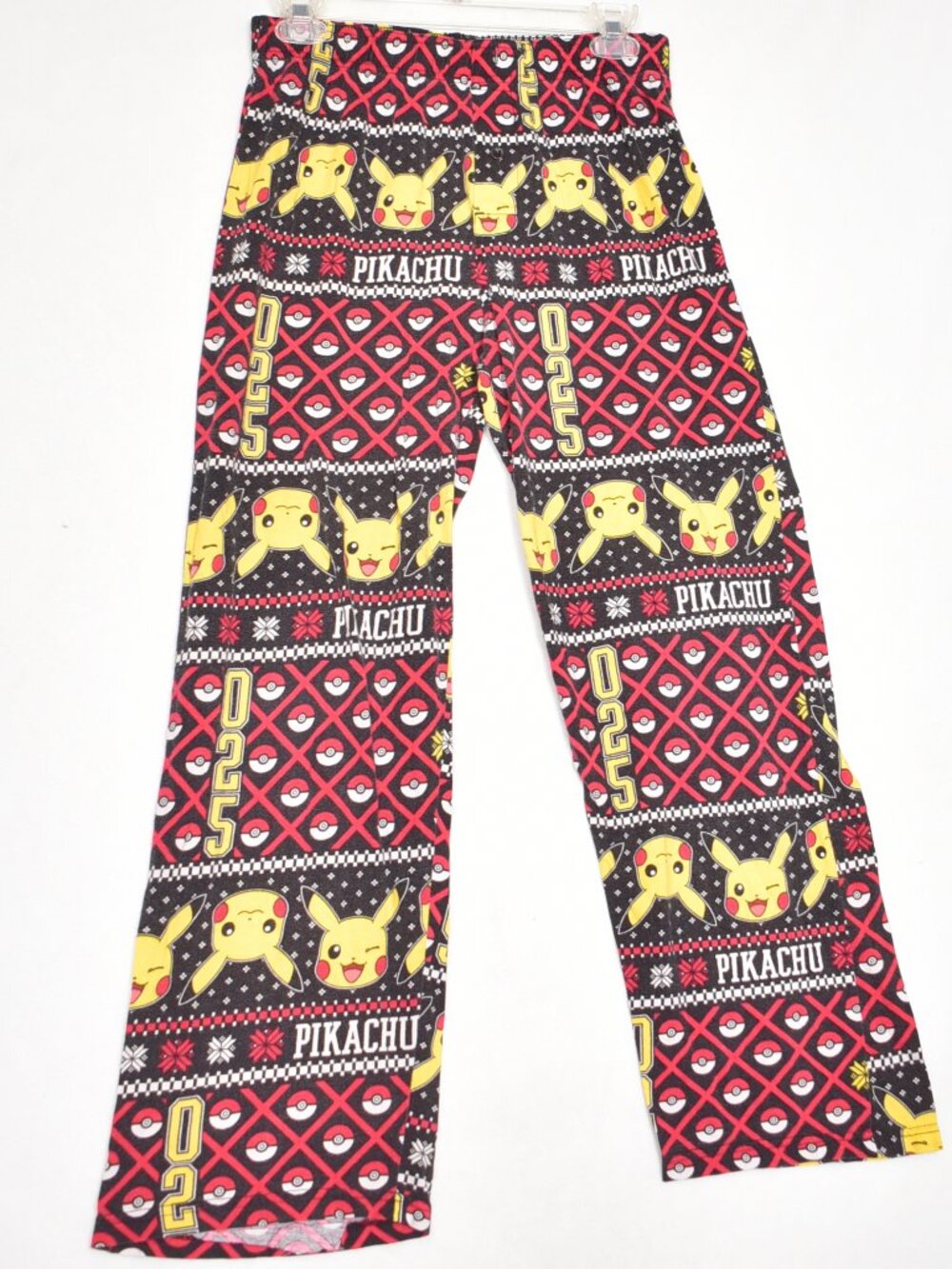 Pokemon Pajama Pants Pikachu 025 Size Small